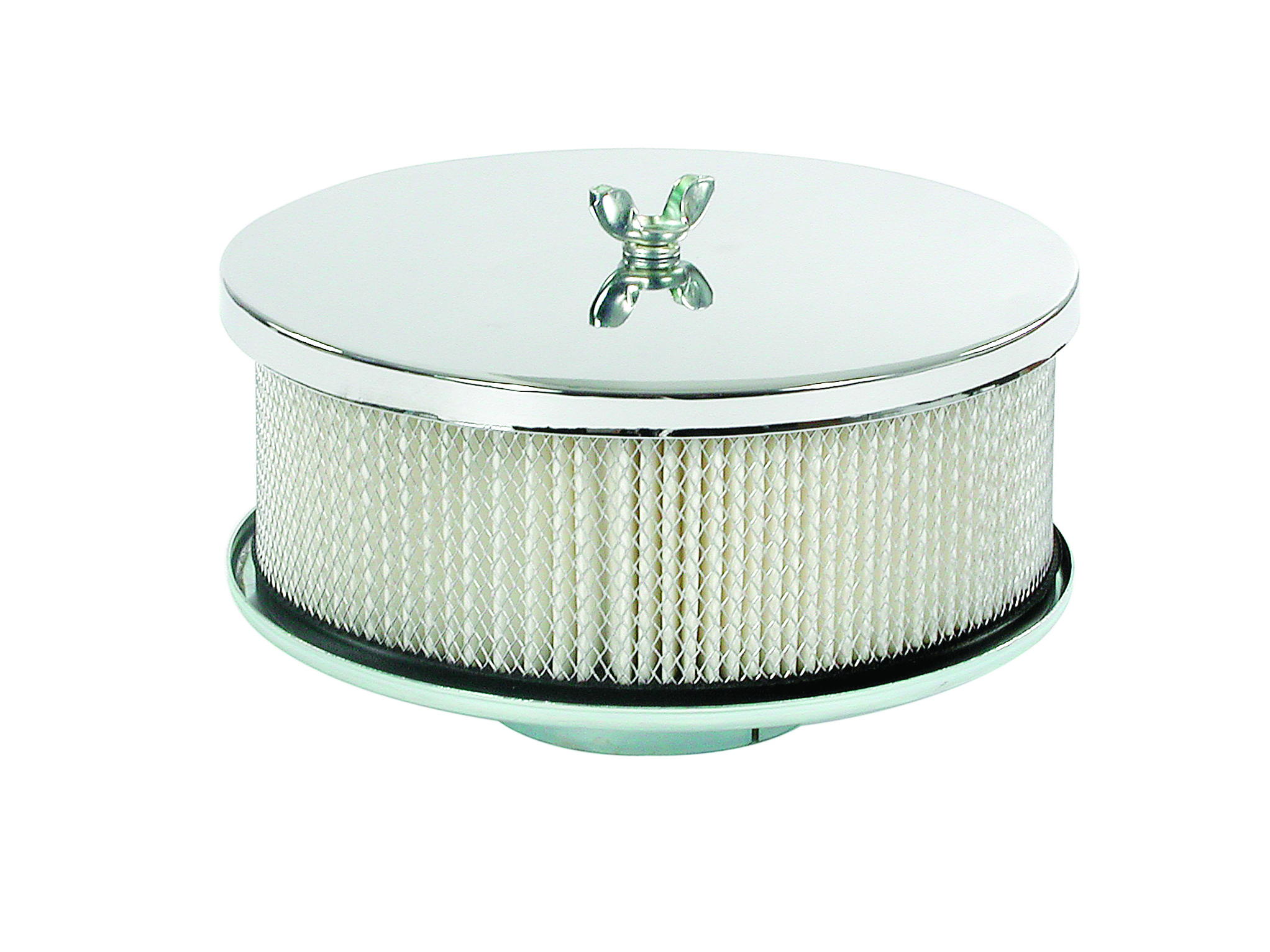 Mr. Gasket Easy Flow Air Cleaner2BBL Chrome 1490 Mr. Gasket Easy Flow Air Cleaner2BBL Chrome 1490